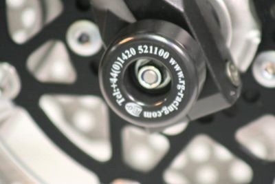 Chrániče přední vidlice, Kawasaki Versys 650, černé